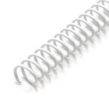 Binding Coils (White, 1/4" 6mm 100/pk)