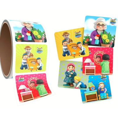 Mitzvah Kinder Shabbos #2 Sticker roll