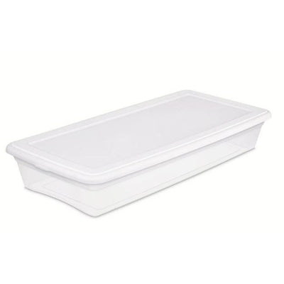 Clear Storage Container Underbed 29.5 x 18 x 6″ 41qt