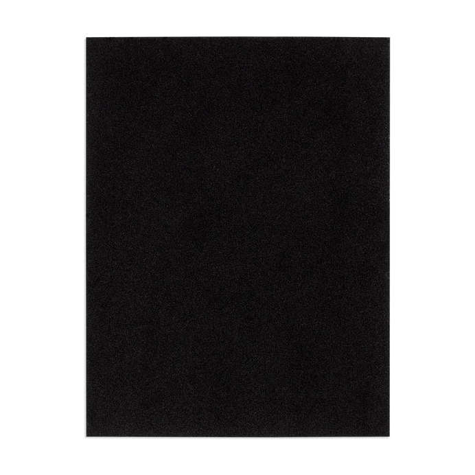 Adhesive Velour Paper 8.5x11" 5/pk (Black)