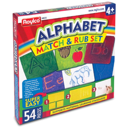 Alphabet Match & Rub Set (discontinued)
