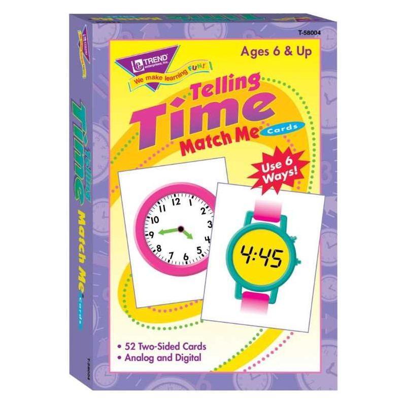 Telling Time Match Me Cards (Discontinued)