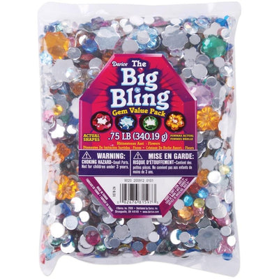 Rhinestones Flowers And Circles .75 lbs (Closeout)