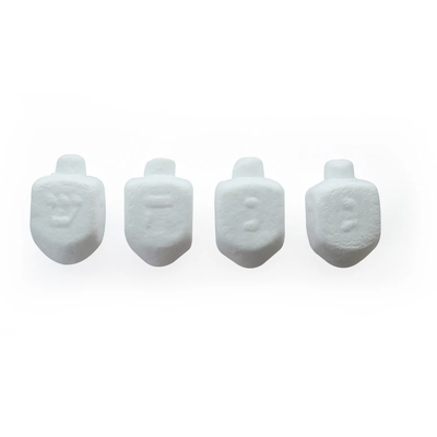 Sytrofoam Dreidels 2"x3.5" 10/pk