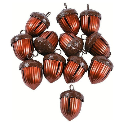 Acorn Shaped Jingle Bells 1 1/2" 12/pk
