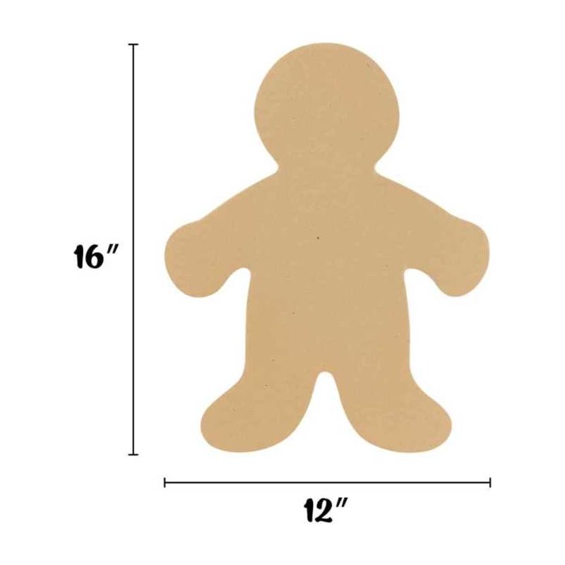 Multicolor People Cardstock Cutouts 16" 24/pk