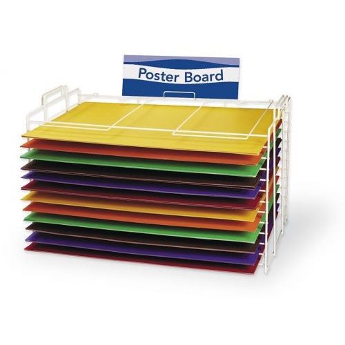 Poster Board Rack 18 3/8"h x 30"w x 20 5/8"d