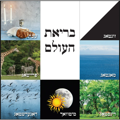 Days of creation poster 24" x 24" Laminated.