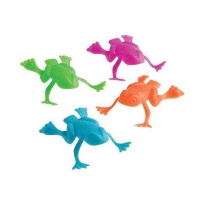 Plastic Jumping Frogs 2" 144/pk