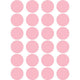 Color Coding Dot Stickers Pink 1" Round 25MM 32/pk