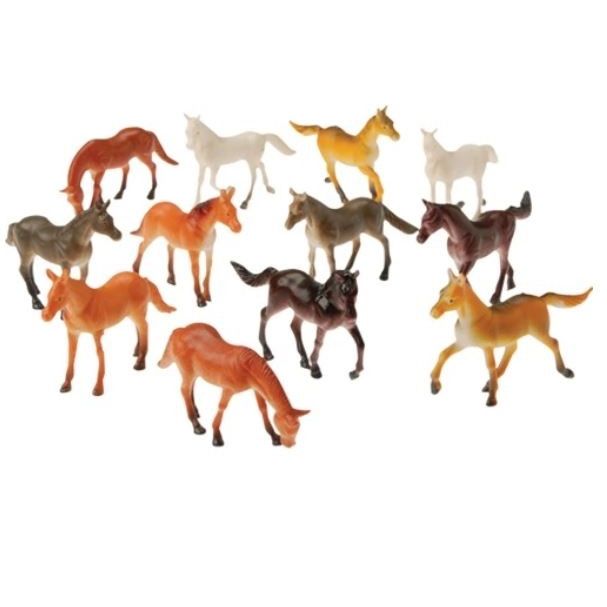 Mini Horses 2.5" 12/pk