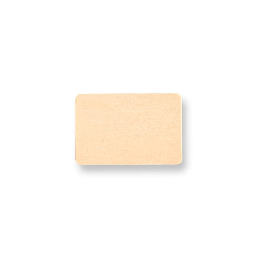 Wooden Rectangle Cutouts 3" x 2" x 1/8" 100/pk