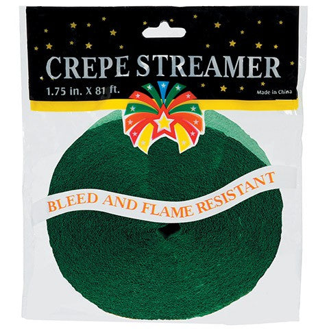 Crepe Paper Streamer 1.75"x 81 ft (Lt Blue)