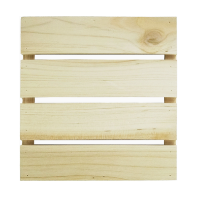 Wooden Slat, 2.36x2.36x1.38in (6x6x3.5cm)