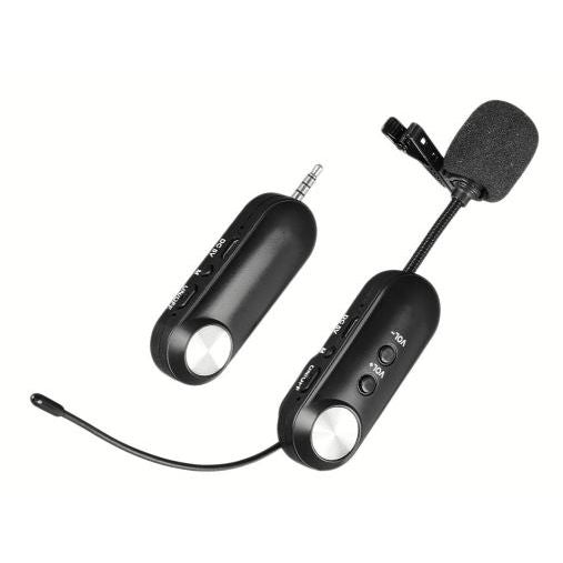 Rechargeable Battery Powered Wireless Mircrophone And Receiver