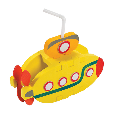 3D Floating Submarine Craft Kit —12/pk