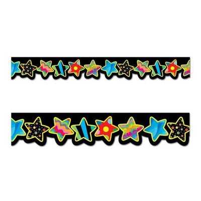 Poppin' Patterns Stars Border