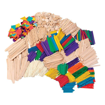 Activity Box, Wood Crafts, Assorted Sizes, 1 Kit