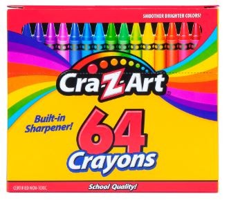 Cra-Z-Art Crayons 64/pk
