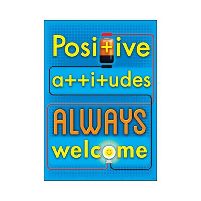 Positive attitudes ALWAYS..." Poster (Discontinued)