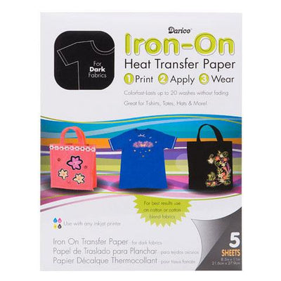 Easy On Transfer Paper (Dark Fabric)