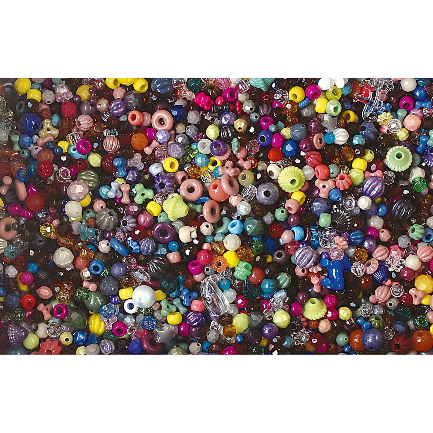 Mixed Craft Bead Bonanza Case Multi 10 × 8.25 × 5.5 in. 5Lb