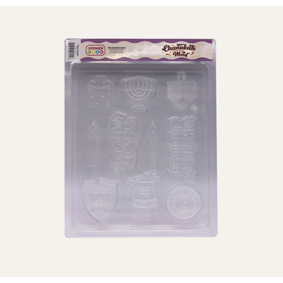 Chanukah Chocolate Mold - Assorted Shapes