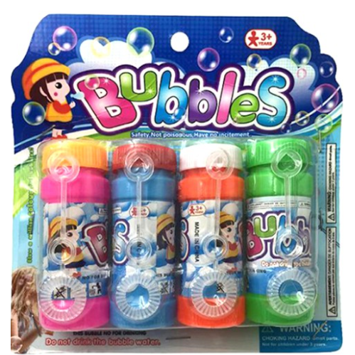 Bubble water wih stick 4 pc