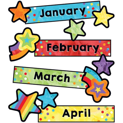 Celebrate Learning Months Mini Bulletin Board Set