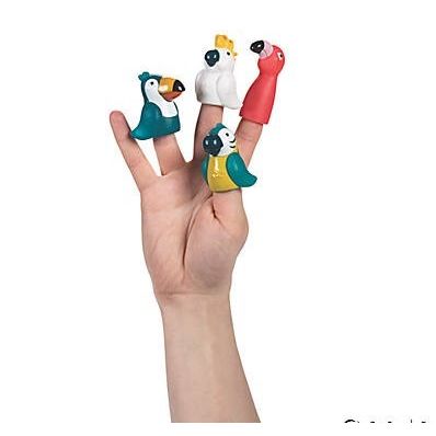 Bird Finger Puppets 12pk