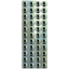Silver Becher Dot Stickers 0.5"