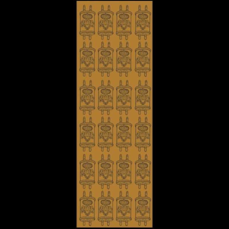 Stickers Gold Torah small