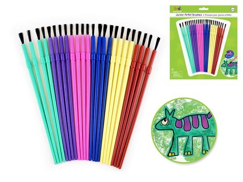 Lil' Artist Artist Brushes 24/pk Multi-Colored