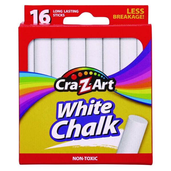 Crazy Art White Chalk 16 ct.