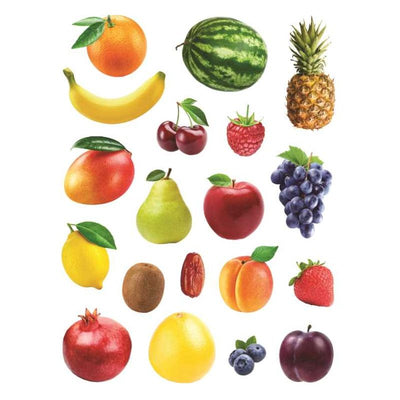 Fruit Stickers Die Cut (20 Sheets)