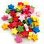 Bright Wooden Star Beads