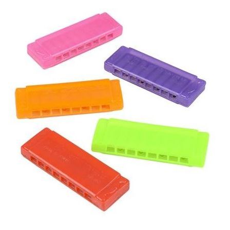 Plastic Harmonica 144/pk (discontinued)