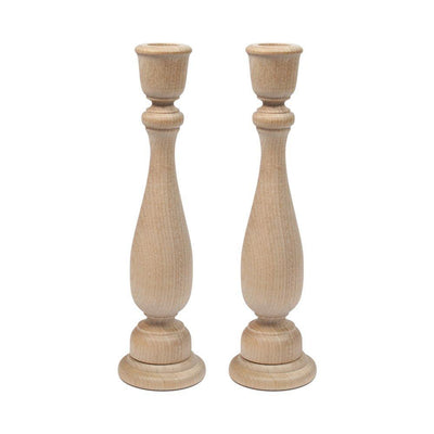 Wooden Candle Sticks 9" 1/pc