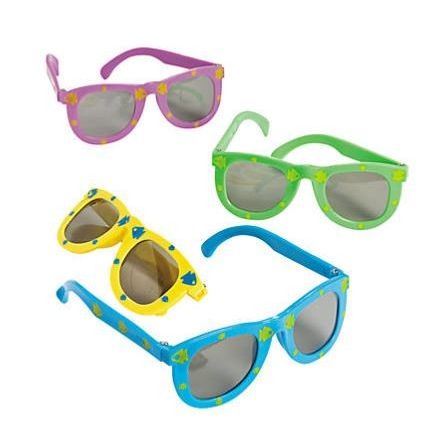 Kids' Fish Print Sunglasses 12/pk