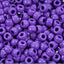 Pony Beads 6 x 9mm (Purple, 900-1000 Pcs)