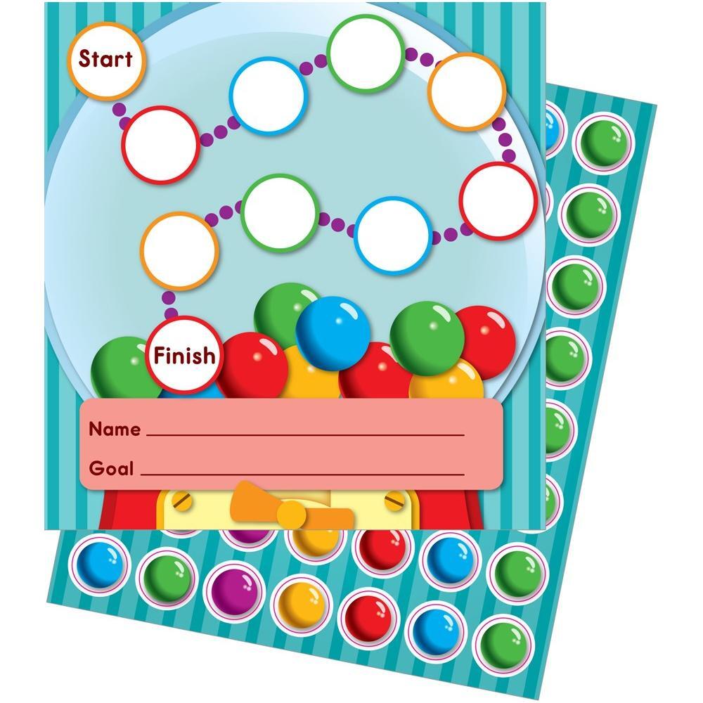 Gum Ball Machine Mini Incentive Charts | Kids - GM Deal – Skool Krafts