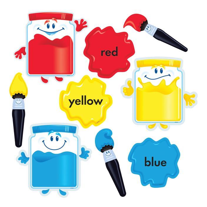 Colortime Paints Bulletin Board Set (discontinued)