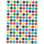 Color Coding Dot Sticker (Assorted Colors, 3/4", 25)