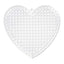 Plastic Canvas Shape - Heart - 3 Inches - 10 Pieces
