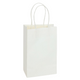 Paper Bags With Handle 7" X 11" X 4.5" White 8/pk
