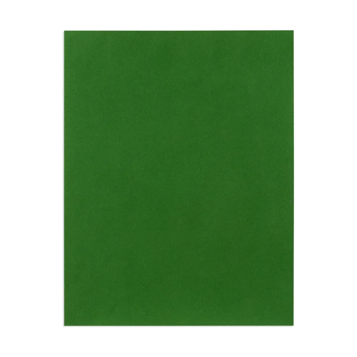 Adhesive Velour Paper 8.5x11" 5/pk (Green)