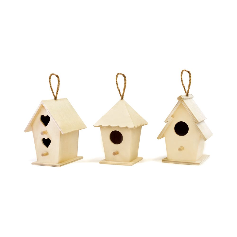 4" Birdhouse With Cord