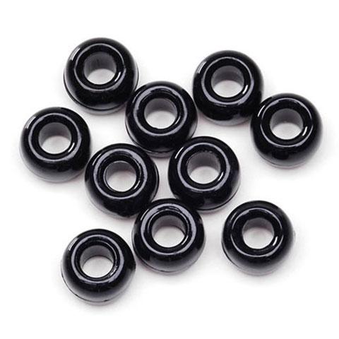 Pony Beads 6 x 9mm (Purple, 900-1000 Pcs)