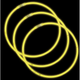 Glow In The Dark Bracelets Yellow 8" 50/pk