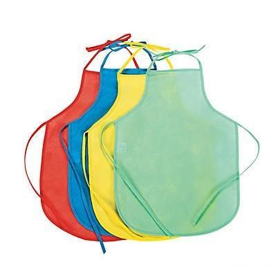 Aprons Kid's Colorful Polyester  12/pk